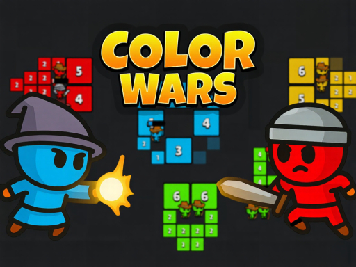 ColorWars.io Conquest Game